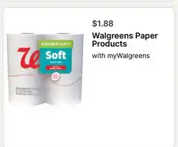 Walgreens Walgreens Paper Products offer