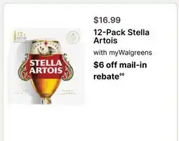 Walgreens Stella Artois offer