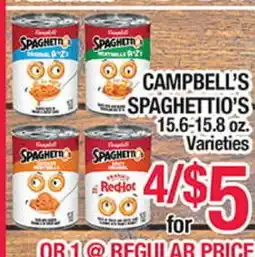 Torres Supermercado CAMPBELL'S SPAGHETTIO'S offer