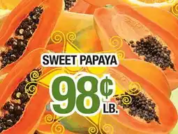 Torres Supermercado SWEET PAPAYA offer