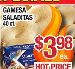 Torres Supermercado GAMESA SALADITAS offer