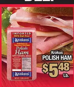 Torres Supermercado Krakus POLISH HAM offer