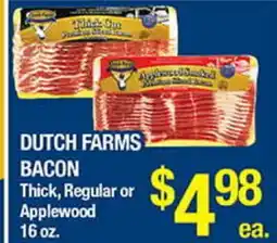 Torres Supermercado DUTCH FARMS BACON offer
