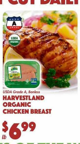 The Food Emporium Harvestland Organic Chicken Breast offer