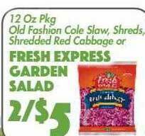 The Food Emporium Fresh Express Garden Salad offer