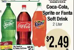Big Saver Foods Coca-Cola, Sprite or Fanta Soft Drink offer