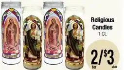 Big Saver Foods Religious Candles offer