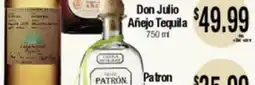 Big Saver Foods Don Julio Añejo Tequila, 750 ml Patrón offer
