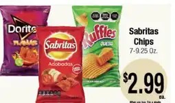 Big Saver Foods Sabritas Chips offer