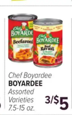 Cermak Fresh Market Chef Boyardee BOYARDEE offer