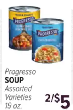 Cermak Fresh Market Progresso SOUP offer
