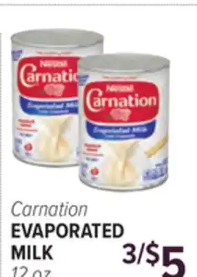 Cermak Fresh Market Carnation EVAPORATED MILK offer