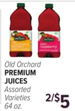 Cermak Fresh Market Old Orchard PREMIUM JUICES offer