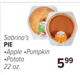 Cermak Fresh Market Sabrina's PIE offer