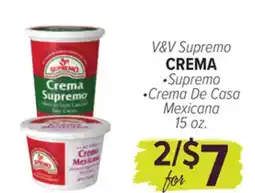 Cermak Fresh Market V&V Supremo CREMA offer