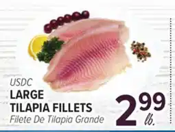Cermak Fresh Market USDC LARGE TILAPIA FILLETS offer