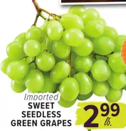 Cermak Fresh Market SWEET SEEDLESS GREEN GRAPES offer