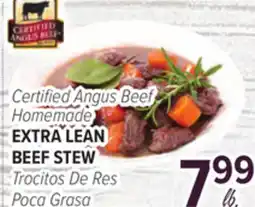 Cermak Fresh Market Certified Angus Beef Homemade EXTRA LEAN BEEF STEW offer