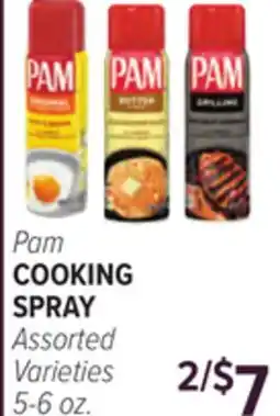 Cermak Fresh Market Pam COOKING SPRAY offer