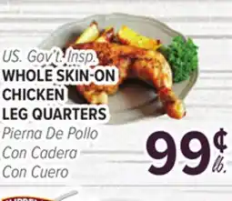 Cermak Fresh Market WHOLE SKIN-ON CHICKEN LEG QUARTERS offer