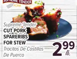 Cermak Fresh Market Supreme Tender CUT PORK SPARERIBS FOR STEW offer