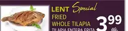 Cermak Fresh Market LENT Special FRIED WHOLE TILAPIA offer
