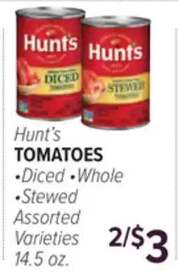 Cermak Fresh Market Hunt's TOMATOES offer