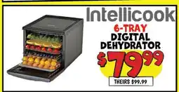 Ollie's Intellicook 6-TRAY DIGITAL DEHYDRATOR offer