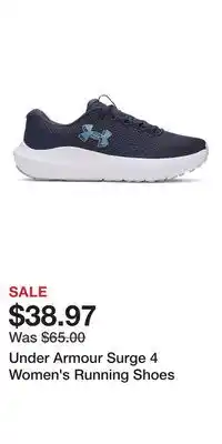 Kohl's Under Armour Surge 4 Women's Running Shoes offer
