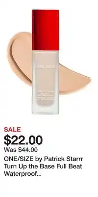 Kohl's ONE/SIZE by Patrick Starrr Turn Up the Base Full Beat Waterproof Liquid Foundation offer