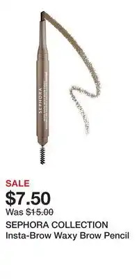 Kohl's SEPHORA COLLECTION Insta-Brow Waxy Brow Pencil offer