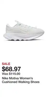 Kohl's Nike Motiva Women's Cushioned Walking Shoes offer