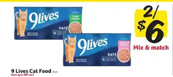 9 Lives Cat Food
