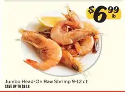 Winn Dixie Jumbo Head-On Raw Shrimp offer