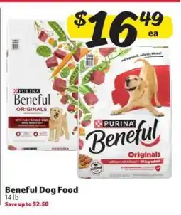 Winn Dixie Beneful Dog Food offer