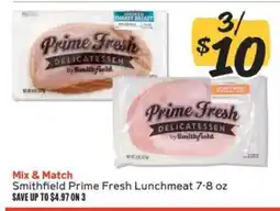 Winn Dixie Smithfield Prime Fresh Lunchmeat offer
