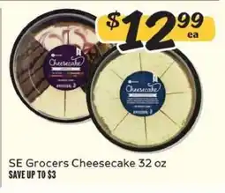 Winn Dixie SE Grocers Cheesecake offer