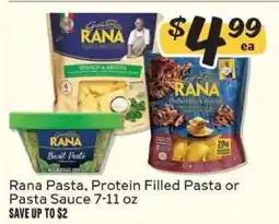 Winn Dixie Rana Pasta, Protein Filled Pasta or Pasta Sauce offer