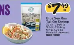 Winn Dixie Blue Sea Raw Tail On Shrimp offer
