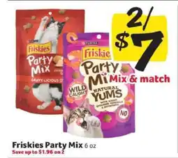 Winn Dixie Friskies Party Mix offer
