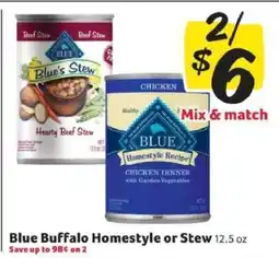 Winn Dixie Blue Buffalo Homestyle or Stew offer
