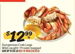 Winn Dixie Dungeness Crab Legs offer
