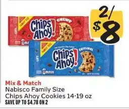 Winn Dixie Nabisco Family Size Chips Ahoy Cookies offer