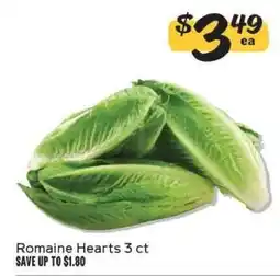 Winn Dixie Romaine Hearts 3 ct offer