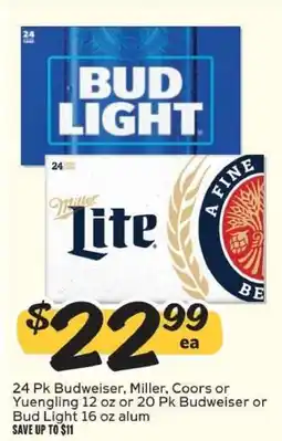 Winn Dixie Budweiser, Miller, Coors or Yuengling offer