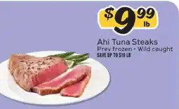 Winn Dixie Ahi Tuna Steaks offer