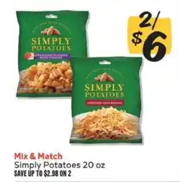 Winn Dixie Simply Potatoes offer