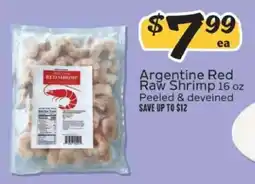 Winn Dixie Argentine Red Raw Shrimp offer