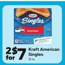 Save a Lot Kraft American Singles offer