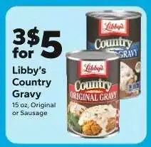Save a Lot Libby's Country Gravy offer